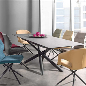 Table céramique et chaises pour salle à manger, meuble d'intérieur, Meubles Castelbou à Millau en Aveyron - Coté Meubles